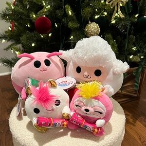 Shackles Bundle!!! Cute Plush Toy Set with Pink and White Accents